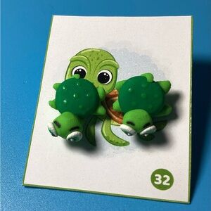 Vibrant Green Tortoise Earrings Whimsical Jewelry